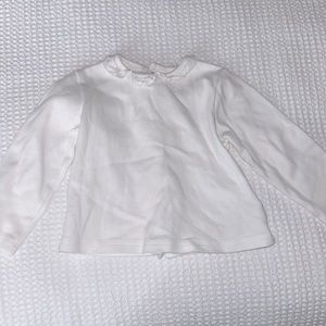 BRAND NEW! NW/outT Mayoral white top with ruffled collar 18M